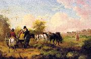 Julius Caesar Ibbetson Going to Market china oil painting reproduction